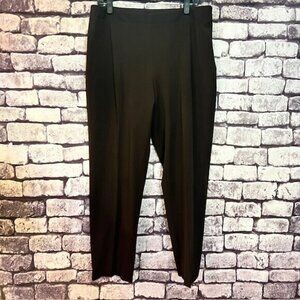 Talbots Brown Classic Slim Fit Dress Pants Size 14